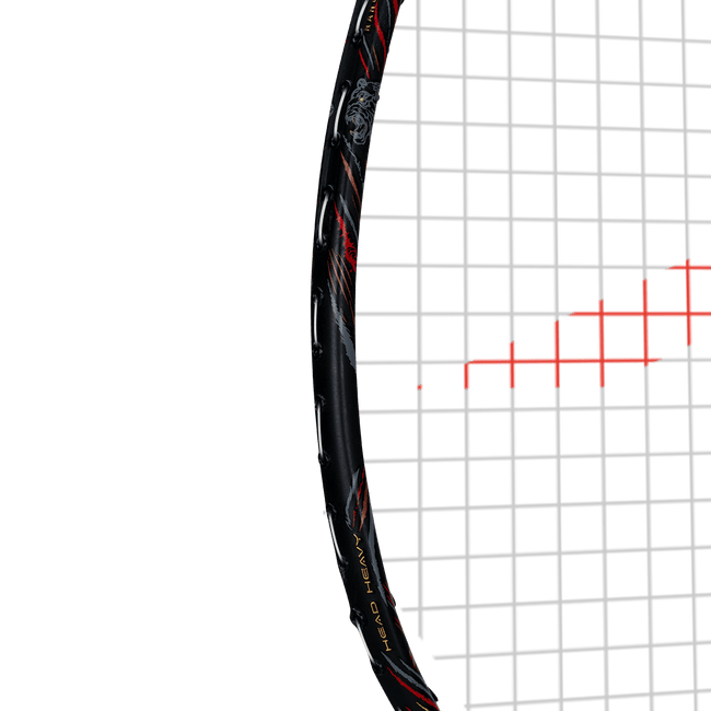 Hundred MegaForce Black Strung Badminton Racket