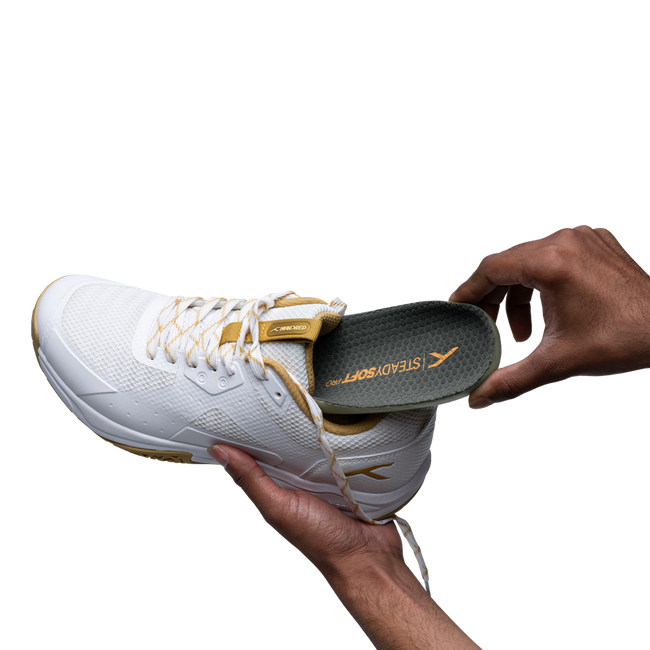 Steady Soft Pro Insole (Dark Grey & Orange)