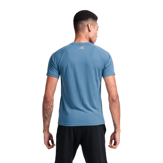 Scrape T-Shirt-Ash Blue