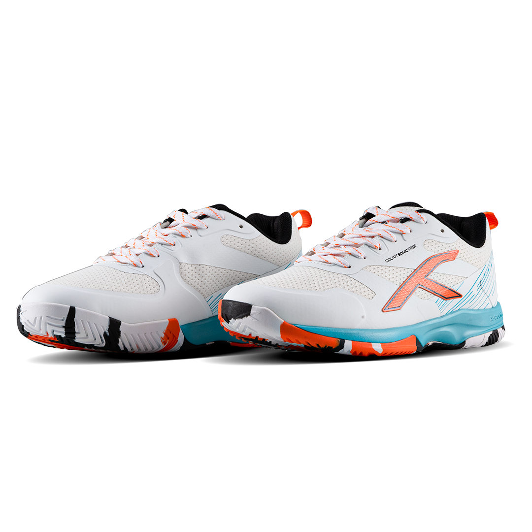 COURTSONIC PBX - WHITE/ORANGE/BLACK/SEA BLUE