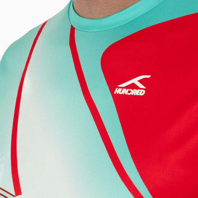 Scallop T-Shirt-Red