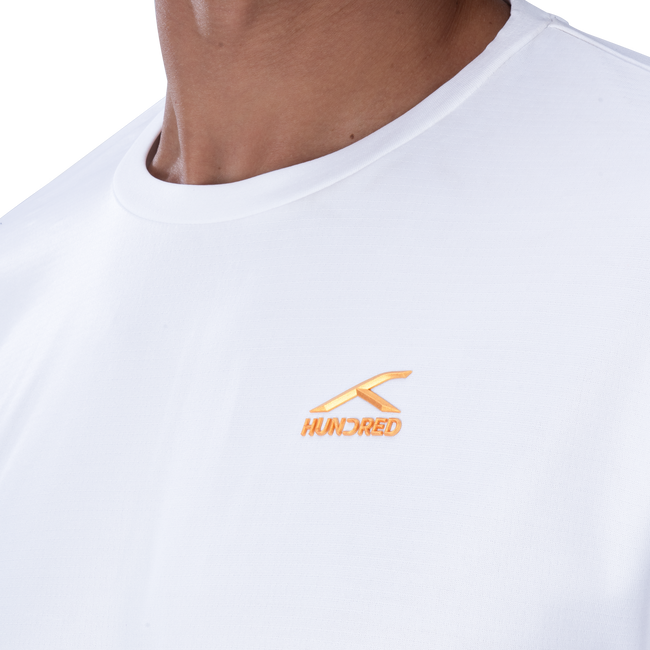 Air Crush T-Shirt - WHITE/GOLD