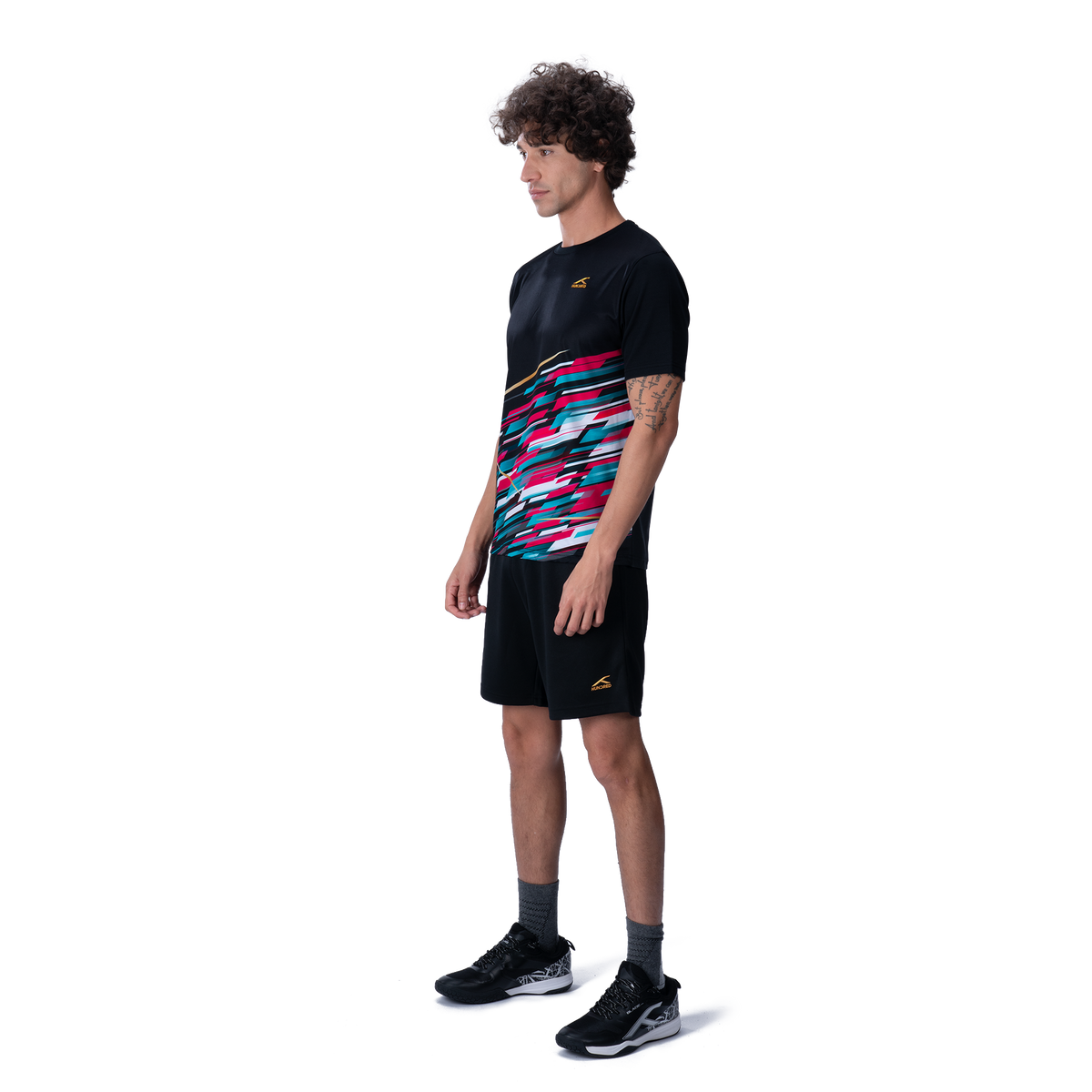 Air Crush T-Shirt - BLACK/GOLD