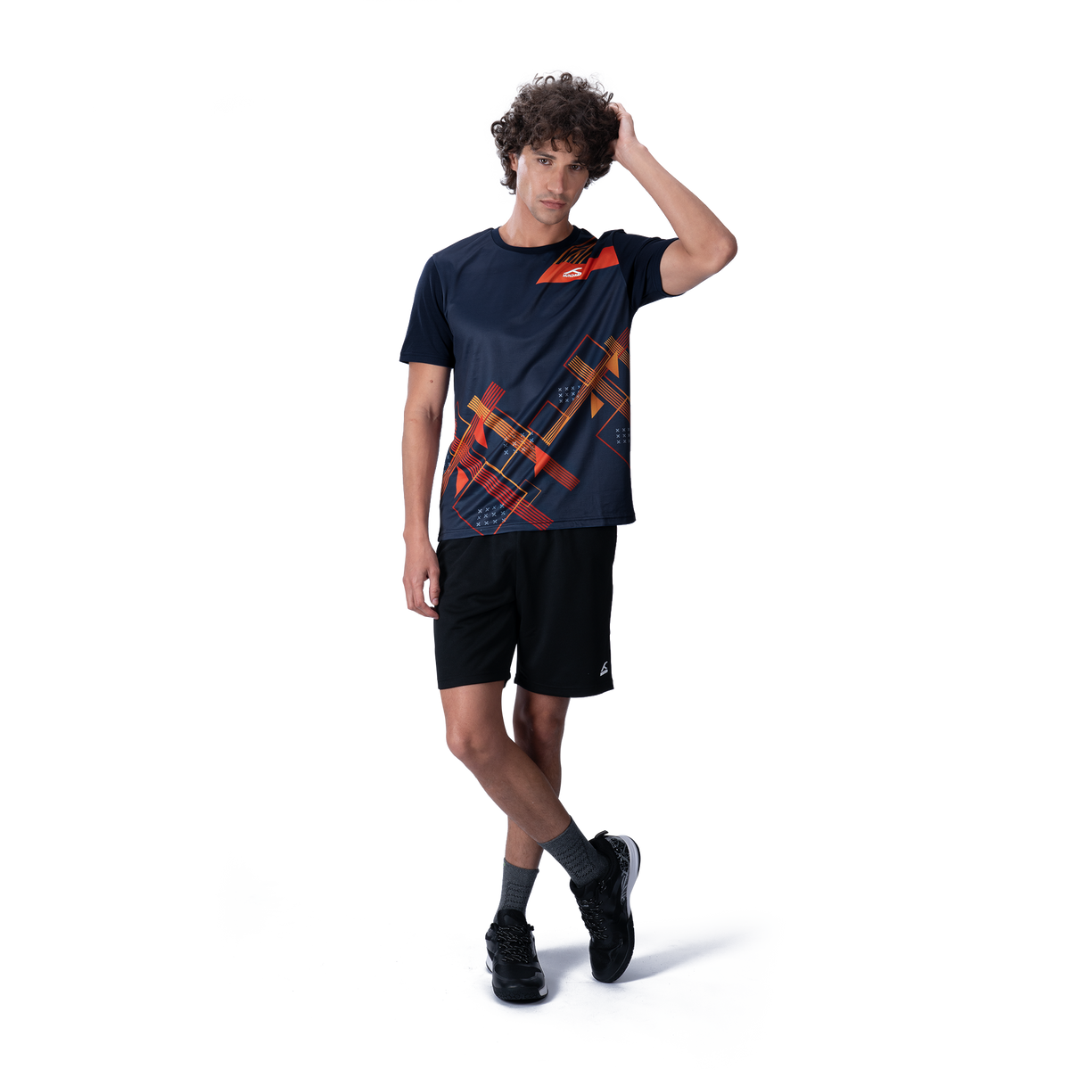 Smash Volt T-Shirt - DARK NAVY 