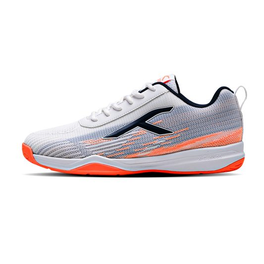 White/Navy/Orange / 6 UK