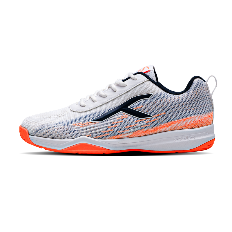 White/Navy/Orange / 6 UK
