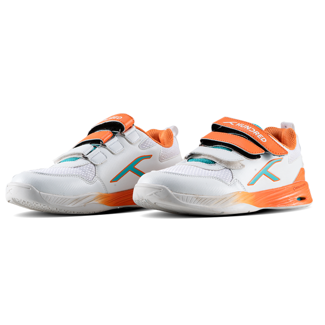 COURT CHAMPIONS - White/Orange/Sea Blue