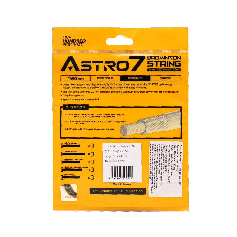 ASTRO 7 (GRAPHITE BLACK)
