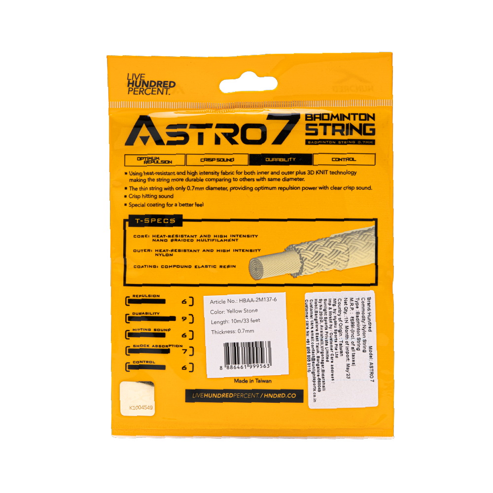 ASTRO 7 (YELLOW STONE)