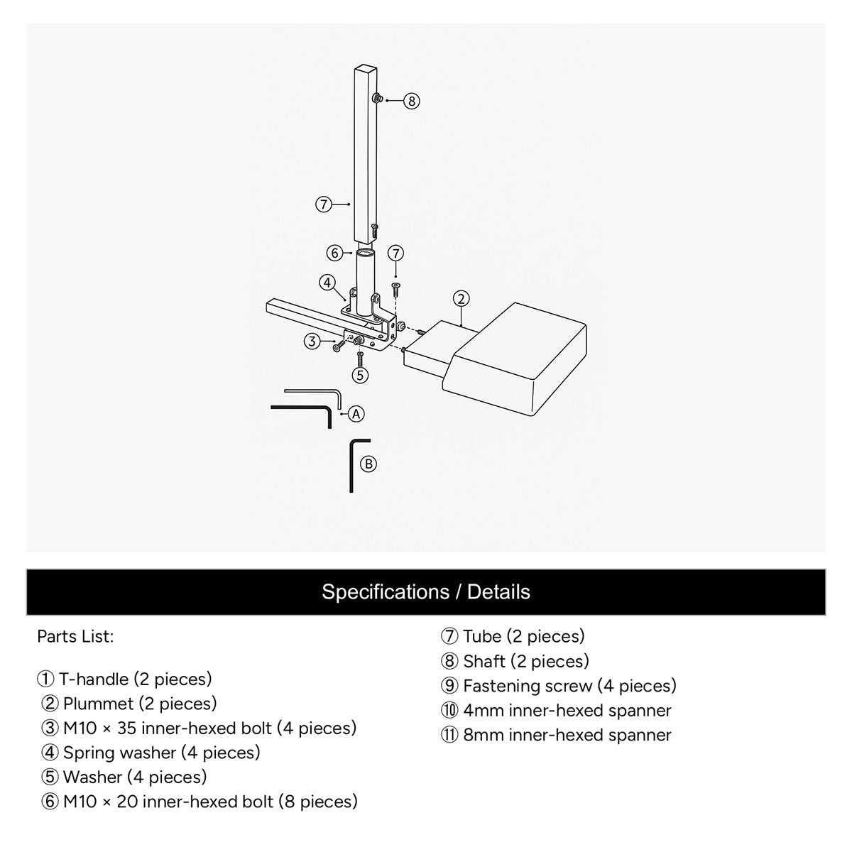PRO-100 Net Pole