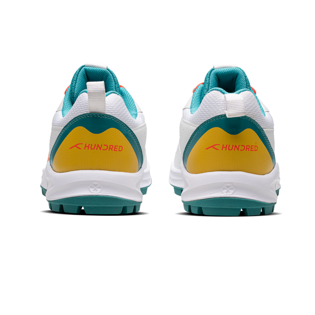 HyperDrive-White/ Light Green/Orange
