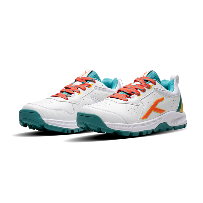 HyperDrive-White/ Light Green/Orange