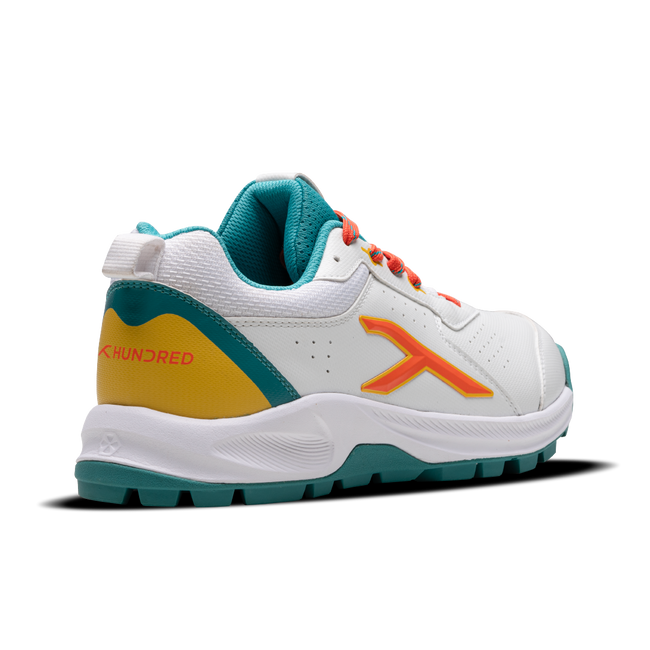 HyperDrive-White/ Light Green/Orange