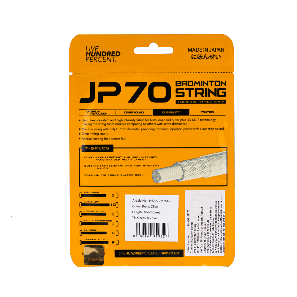 JP 70- BURNT OLIVE