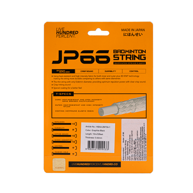 JP 66- GRAPHITE BLACK