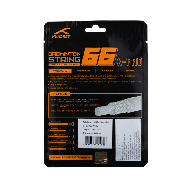 66 X PRO- ICE WHITE