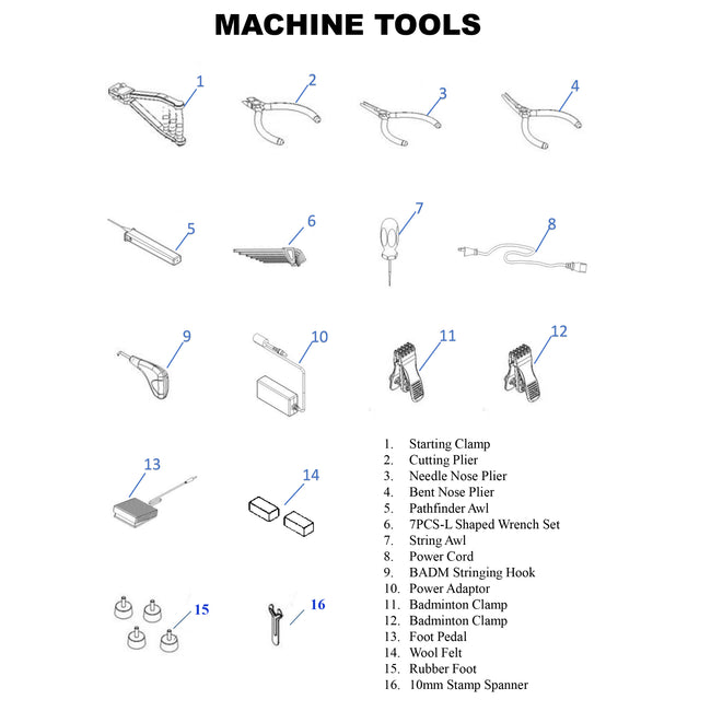 Orbit X 8800 Electronic Stringing Machine