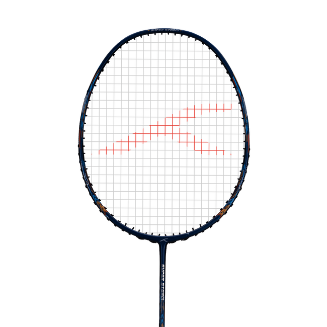 Hundred SuperStorm Strung Badminton Racket (Navy)