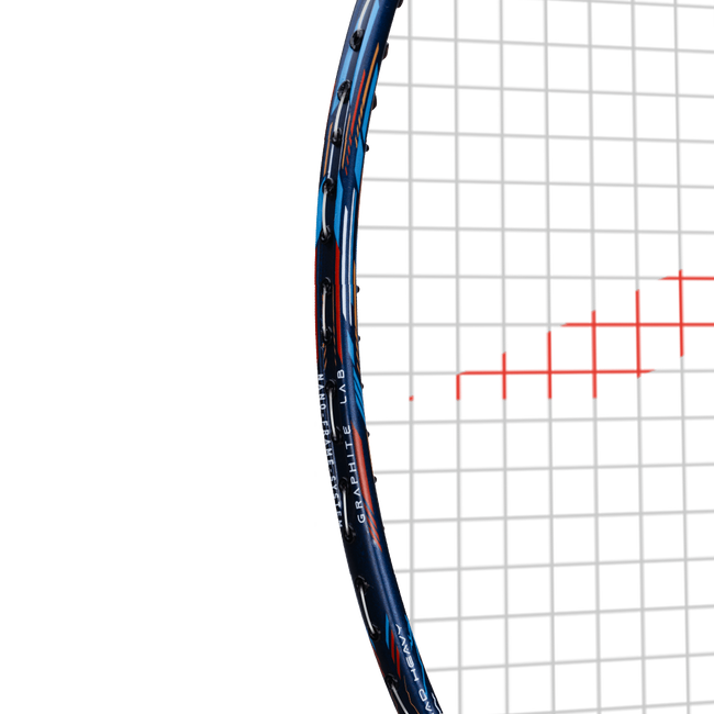 Hundred SuperStorm Strung Badminton Racket (Navy)