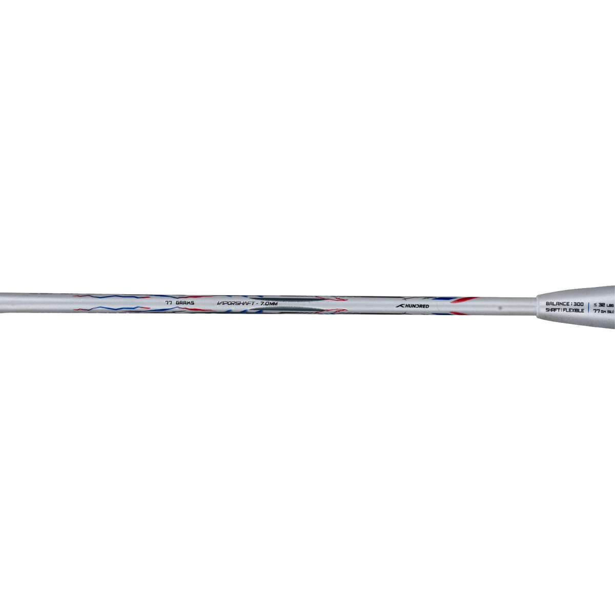 Super Storm Strung Badminton Racket (White)
